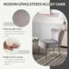 Minte Modern Uphoistered Accent Chair Minte Modern Uphoistered Accent Chair