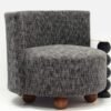 Modern Curved Back Accent Chair Modern Curved Back Accent Chair