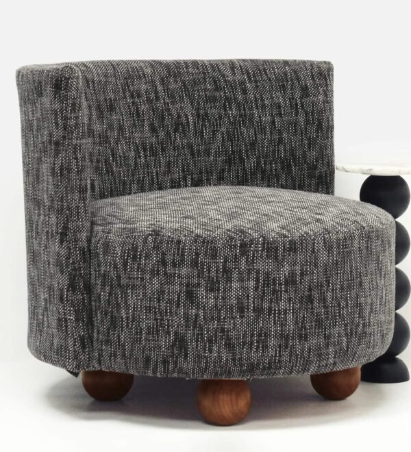 Modern Curved Back Accent Chair Modern Curved Back Accent Chair