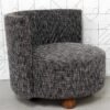 Modern Curved Back Accent Chair Modern Curved Back Accent Chair