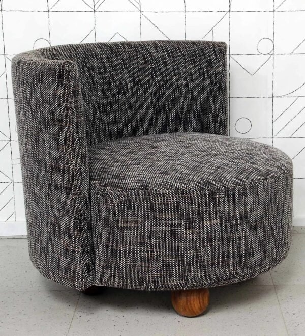 Modern Curved Back Accent Chair Modern Curved Back Accent Chair