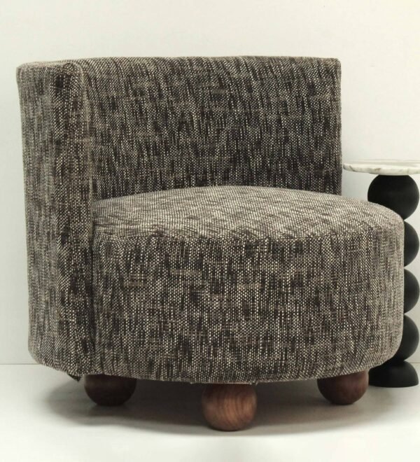 Modern Curved Back Accent Chair Modern Curved Back Accent Chair