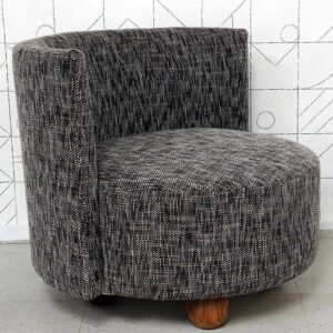 Modern Curved Back Accent Chair Modern Curved Back Accent Chair