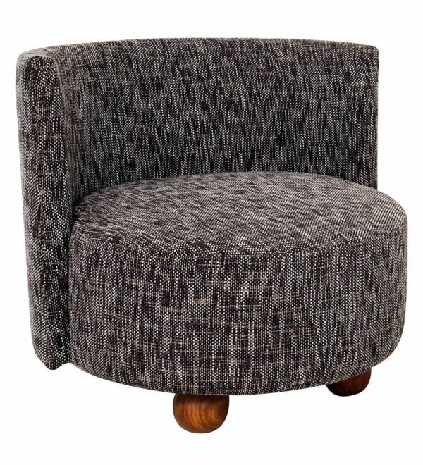 Modern Curved Back Accent Chair Modern Curved Back Accent Chair