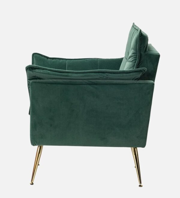 Modern Plush Velvet Accent Chair Modern Plush Velvet Accent Chair