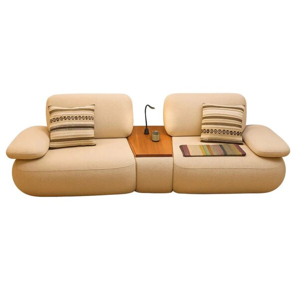 Modo Duo Modular Upholstered Sofa With Center Table Modo Duo Modular Upholstered Sofa With Center Table