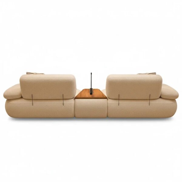 Modo Duo Modular Upholstered Sofa With Center Table Modo Duo Modular Upholstered Sofa With Center Table