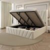 Monaco Geometric Luxe Upholstered Bed