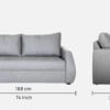 Nivara Contemporary Sofa Nivara Contemporary Sofa