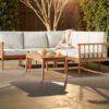 Nordic Haven Wooden Frame Sofa Set Nordic Haven Wooden Frame Sofa Set