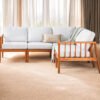 Nordic Haven Wooden Frame Sofa Set Nordic Haven Wooden Frame Sofa Set