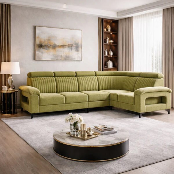Olive Crest L-shape Sectional Sofa Olive Crest L-shape Sectional Sofa