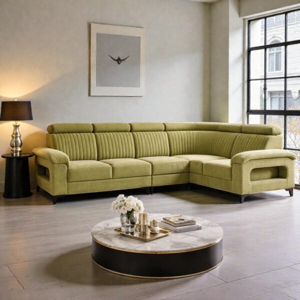 Olive Crest L-shape Sectional Sofa Olive Crest L-shape Sectional Sofa
