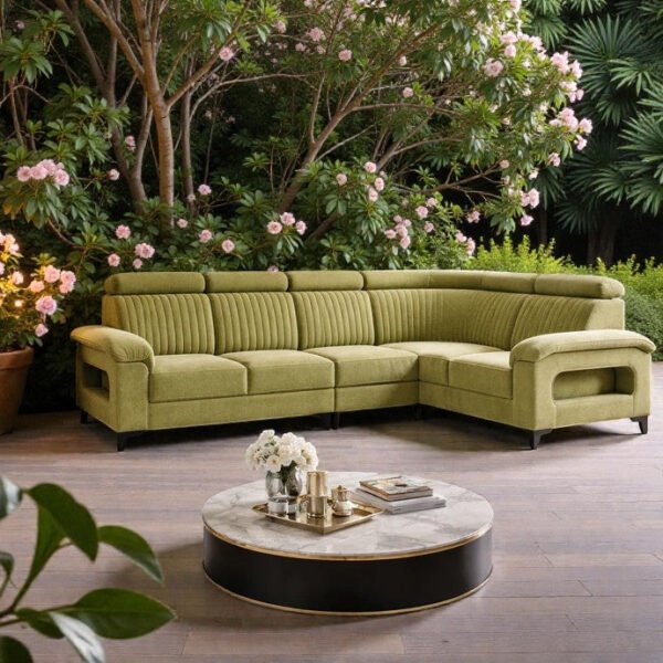 Olive Crest L-shape Sectional Sofa Olive Crest L-shape Sectional Sofa