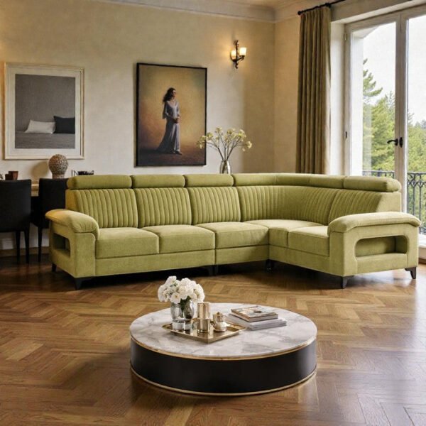 Olive Crest L-shape Sectional Sofa Olive Crest L-shape Sectional Sofa