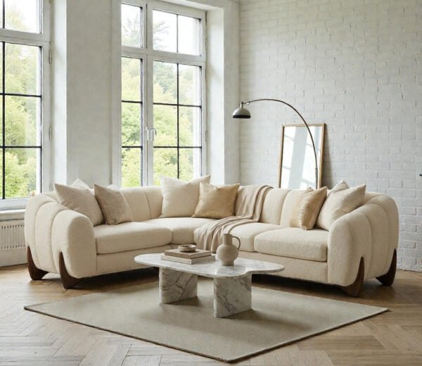 Olive Crest L-shape Sectional Sofa