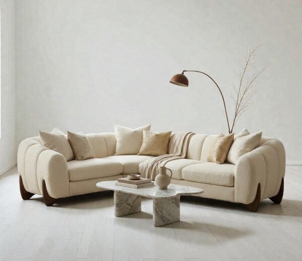 Olive Crest L-shape Sectional Sofa