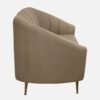 Opal Modern Upholstered Sofa With Metal Legs