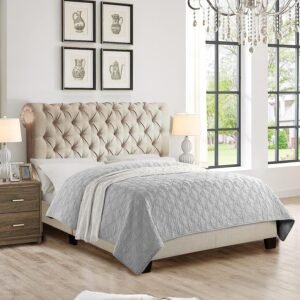 Regal Tuft Luxuary Upholstered Bed