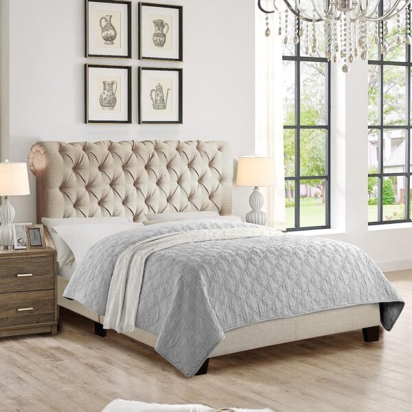 Regal Tuft Luxuary Upholstered Bed Regal Tuft Luxuary Upholstered Bed