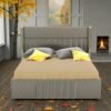 Regent Panel Luxe Upholstered Bed