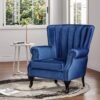 Royal Comfort Velvet Wing Chair Royal Comfort Velvet Wing Chair
