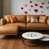 Saddle Luxe Leather L-shape Sofa