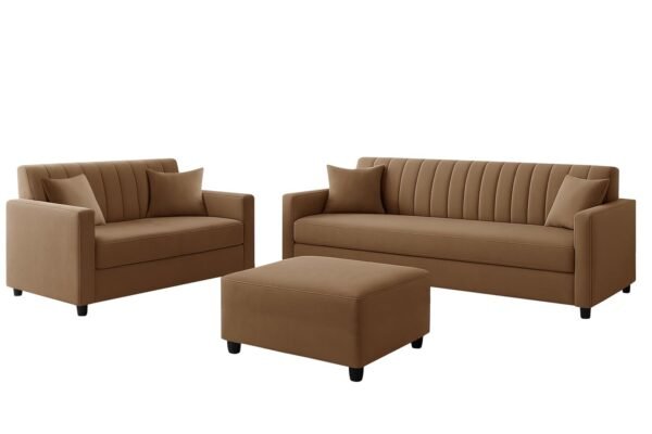 Sandora Beinge Upholstered Sofa Set Sandora Beinge Upholstered Sofa Set