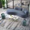 Scarlet Wave Sculpt Sofa 3 Seater Scarlet Wave Sculpt Sofa 3 Seater