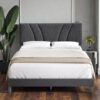 Serene Curve Upholstered Bed Serene Curve Upholstered Bed