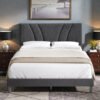 Serene Curve Upholstered Bed Serene Curve Upholstered Bed