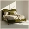 Serene Curve Upholstered Bed Serene Serene Curve Upholstered Bed Serene