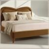 Serene Curve Upholstered Bed Serene Serene Curve Upholstered Bed Serene