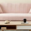 Sofa Peach Modern Designer Sofa
