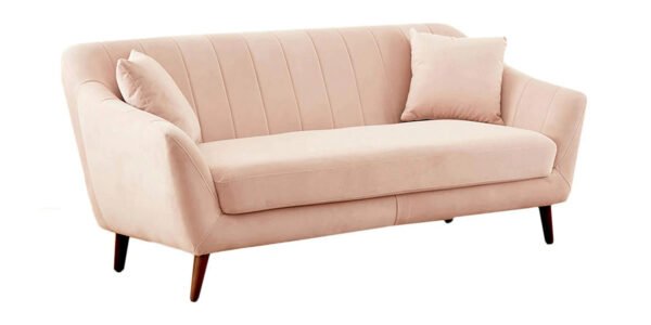 Sofa Peach Modern Designer Sofa