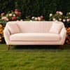 Sofa Peach Modern Designer Sofa