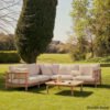 Teakline Upholstered Wooden Sofa Teakline Upholstered Wooden Sofa