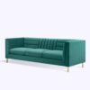 Tealcraft Linear Channel Upholstered 3-seater Sofa Tealcraft Linear Channel Upholstered 3-seater Sofa