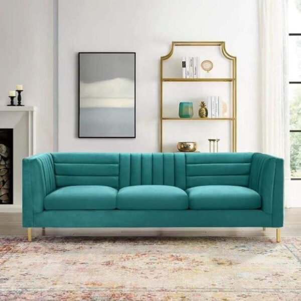Tealcraft Linear Channel Upholstered 3-seater Sofa Tealcraft Linear Channel Upholstered 3-seater Sofa