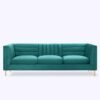 Tealcraft Linear Channel Upholstered 3-seater Sofa Tealcraft Linear Channel Upholstered 3-seater Sofa