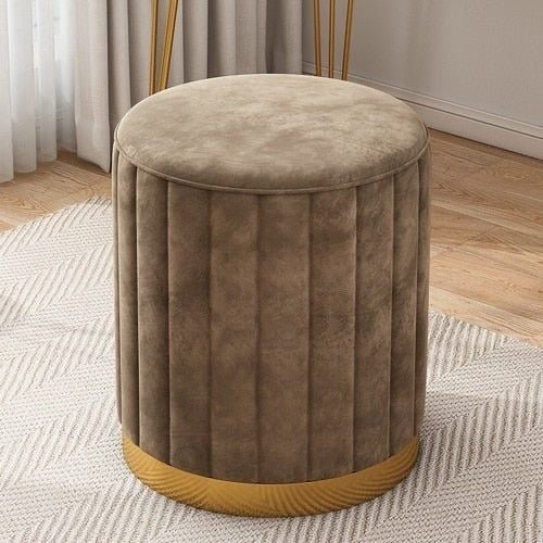 Veloura Luxe Upholstered Ottoman Veloura Luxe Upholstered Ottoman