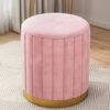 Veloura Luxe Upholstered Ottoman Veloura Luxe Upholstered Ottoman