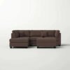Milano Luxe L-shape Sectional Sofa With Ottoman Milano Luxe L-shape Sectional Sofa With Ottoman