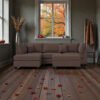 Milano Luxe L-shape Sectional Sofa With Ottoman Milano Luxe L-shape Sectional Sofa With Ottoman