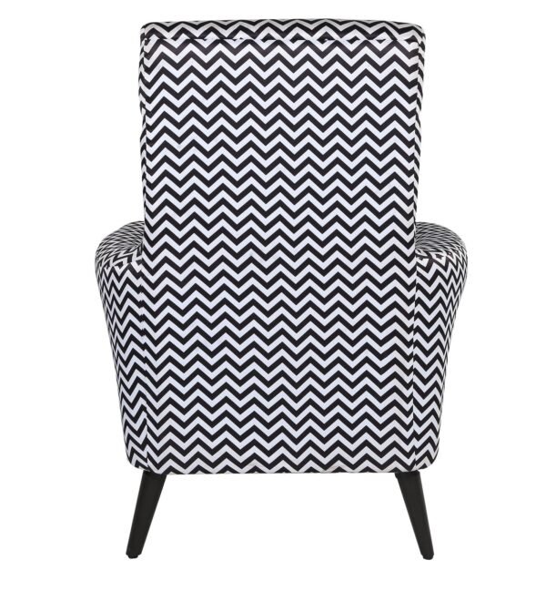 Zara Chevron Statement Accent Chair