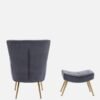 Royale Tufted Lounge Chair With Ottoman Royale Tufted Lounge Chair With Ottoman